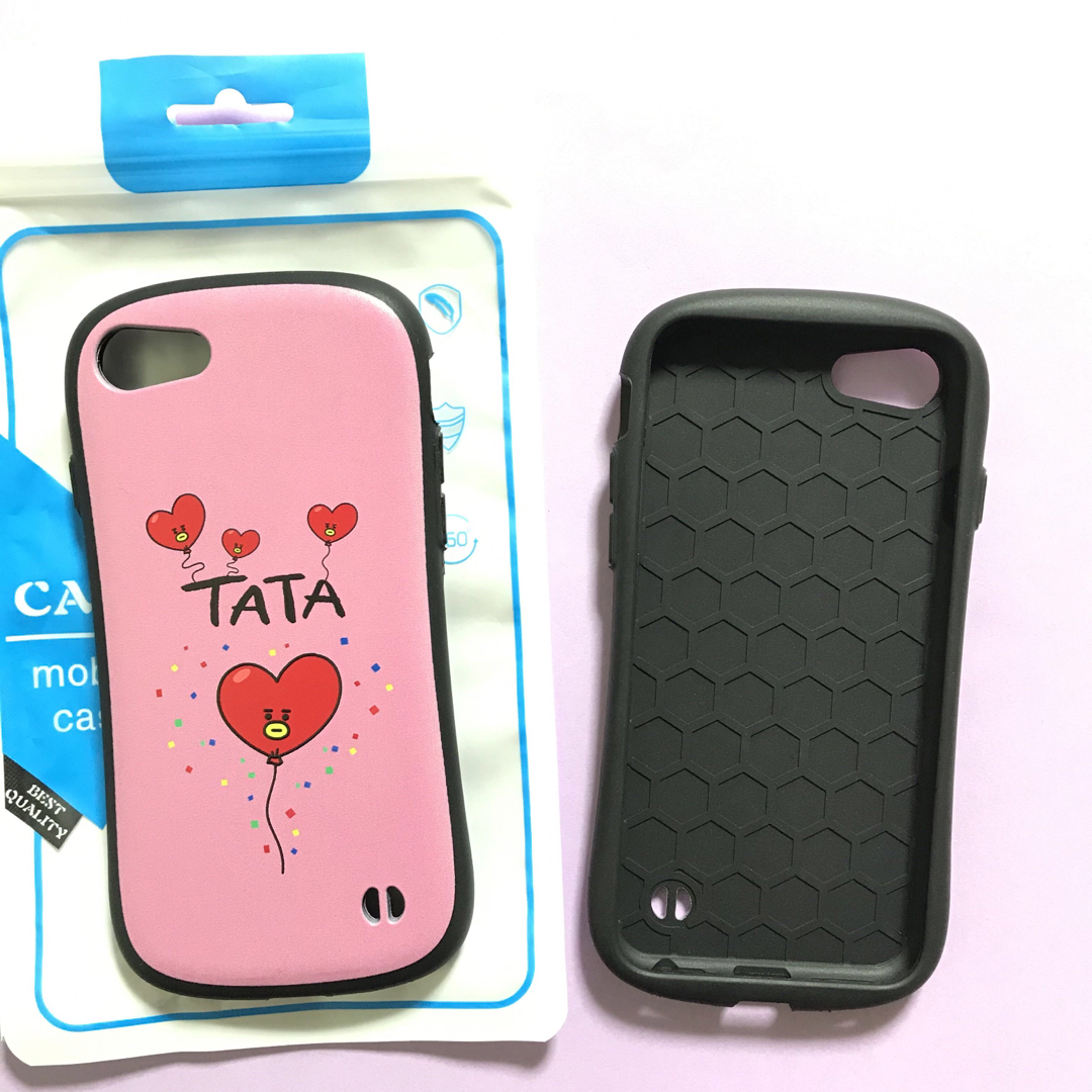 【セール価格】BT21 テテ iPhoneSE3 スマホケース テヒョン　カバー エンタメ/ホビーのタレントグッズ(アイドルグッズ)の商品写真