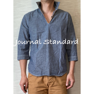 ジャーナルスタンダード(JOURNAL STANDARD)の【Journal Standard】 Polo Shirt /Blue /M(ポロシャツ)
