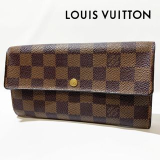 ルイヴィトン(LOUIS VUITTON)のLOUIS VUITTON ルイ・ヴィトン ダミエ ポルトモネ クレディ(財布)