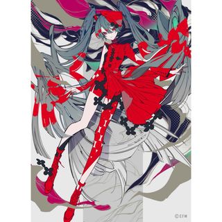 アートオブミク ART OF MIKU  望月けい　エッジ　B3 ポスター(アート/写真)