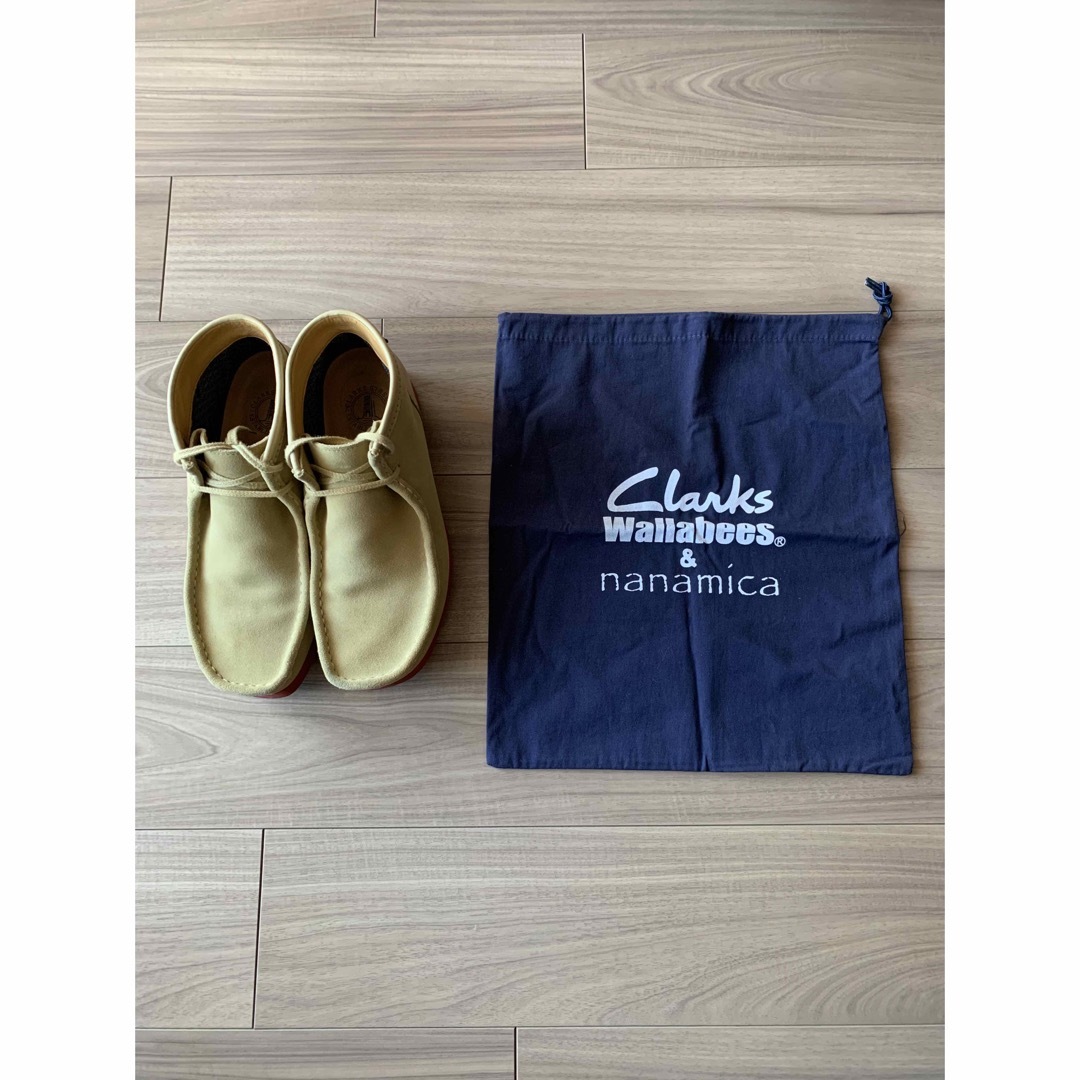 nanamica(ナナミカ)の【500足限定】Clarks×nanamicaWallabeeBoot メンズの靴/シューズ(ブーツ)の商品写真