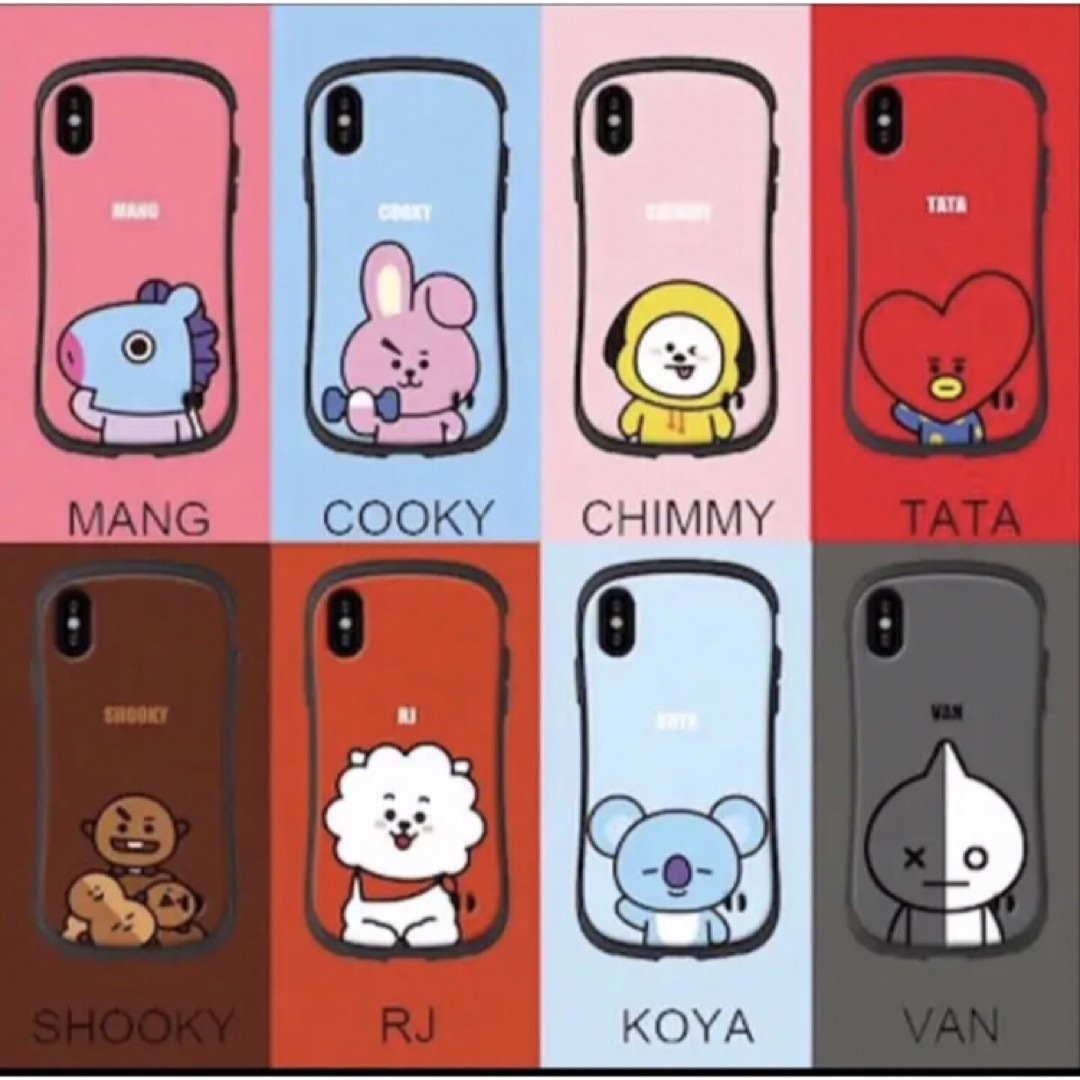 セール価格】bt21 COOKY iPhoneSE3ケース BTS グク カバー エンタメ/ホビーのおもちゃ/ぬいぐるみ(キャラクターグッズ)の商品写真