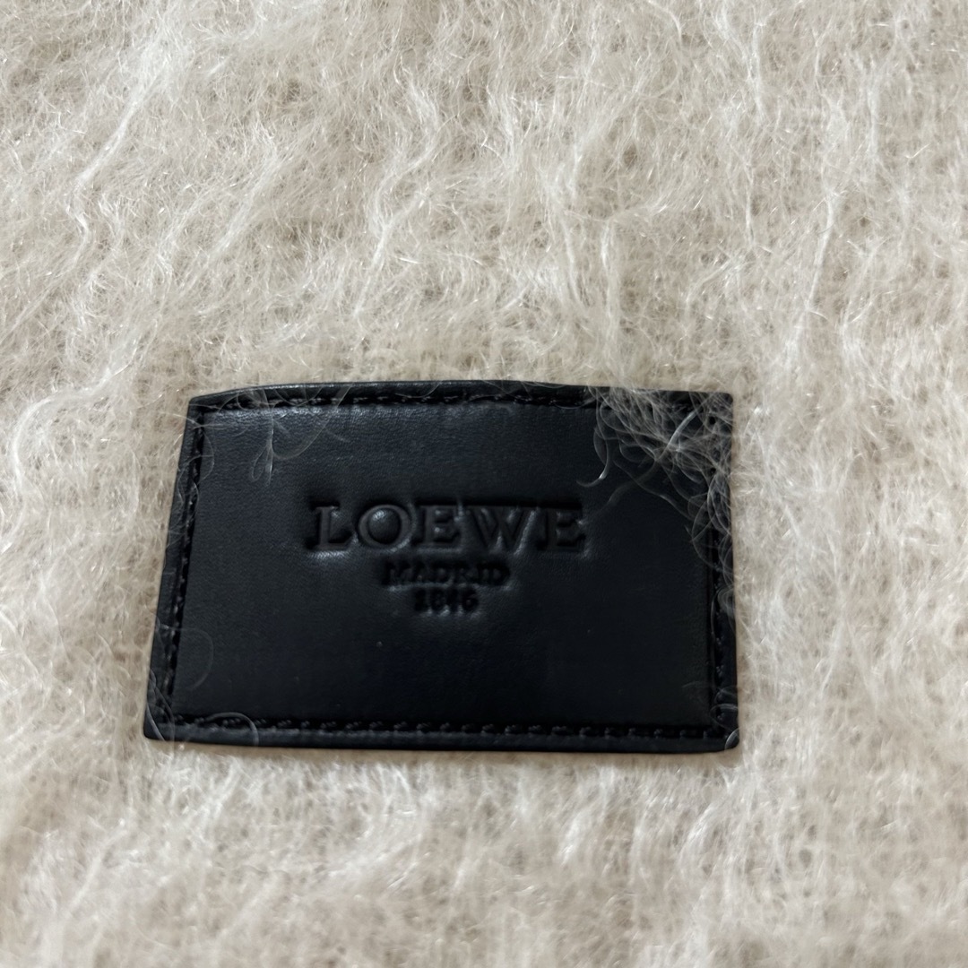 LOEWE(ロエベ)のロエベ　モヘア　マフラー レディースのファッション小物(マフラー/ショール)の商品写真