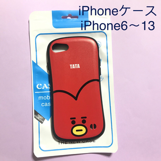 【セール価格】BT21 テテ iPhoneSE3 スマホケース カバー　テヒョン(キャラクターグッズ)