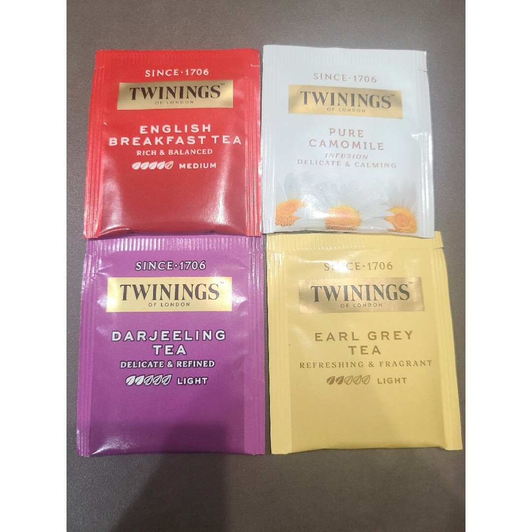 TWININGS トワイニング　紅茶ティーバッグ 4種×7P 計28袋 食品/飲料/酒の飲料(茶)の商品写真