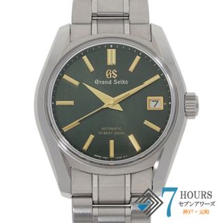 セイコー(SEIKO)の【119457】SEIKO セイコー  SBGH271 9S8501H0 メカニカルハイビート グリーンダイヤル SS 自動巻き ギャランティーカード 純正ボックス 腕時計 時計 WATCH メンズ 男性 男 紳士【中古】(腕時計(アナログ))