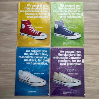 コンバース(CONVERSE)のコンバース　クリアファイル　4枚セット(ファイル/バインダー)