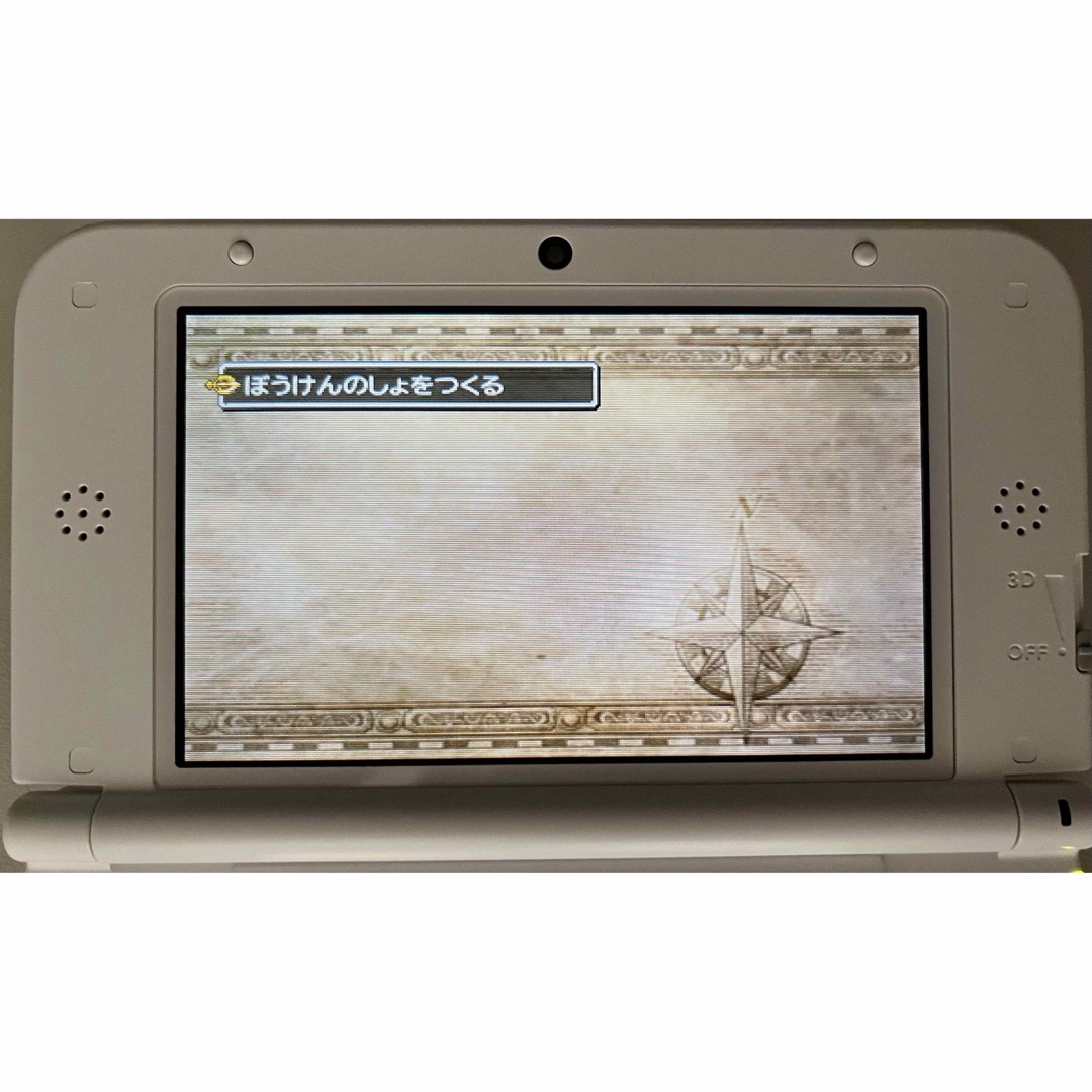 ニンテンドー3DS(ニンテンドー3DS)のニンテンドー3DS LL本体＋ドラクエⅦ＋ACアダプタ エンタメ/ホビーのゲームソフト/ゲーム機本体(携帯用ゲーム機本体)の商品写真