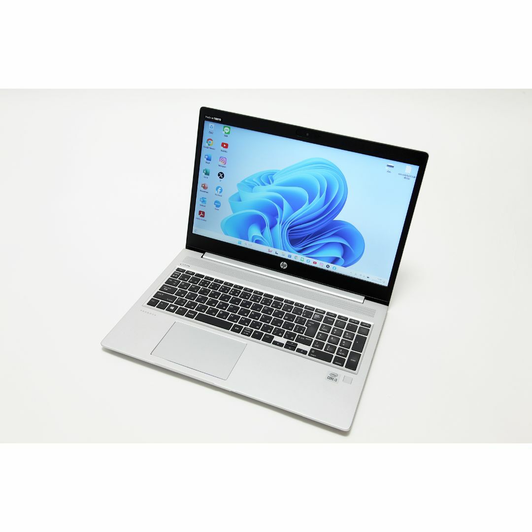 HP(ヒューレットパッカード)の【Office2021／SSDダブルストレージ／美品】Probook 450 スマホ/家電/カメラのPC/タブレット(ノートPC)の商品写真