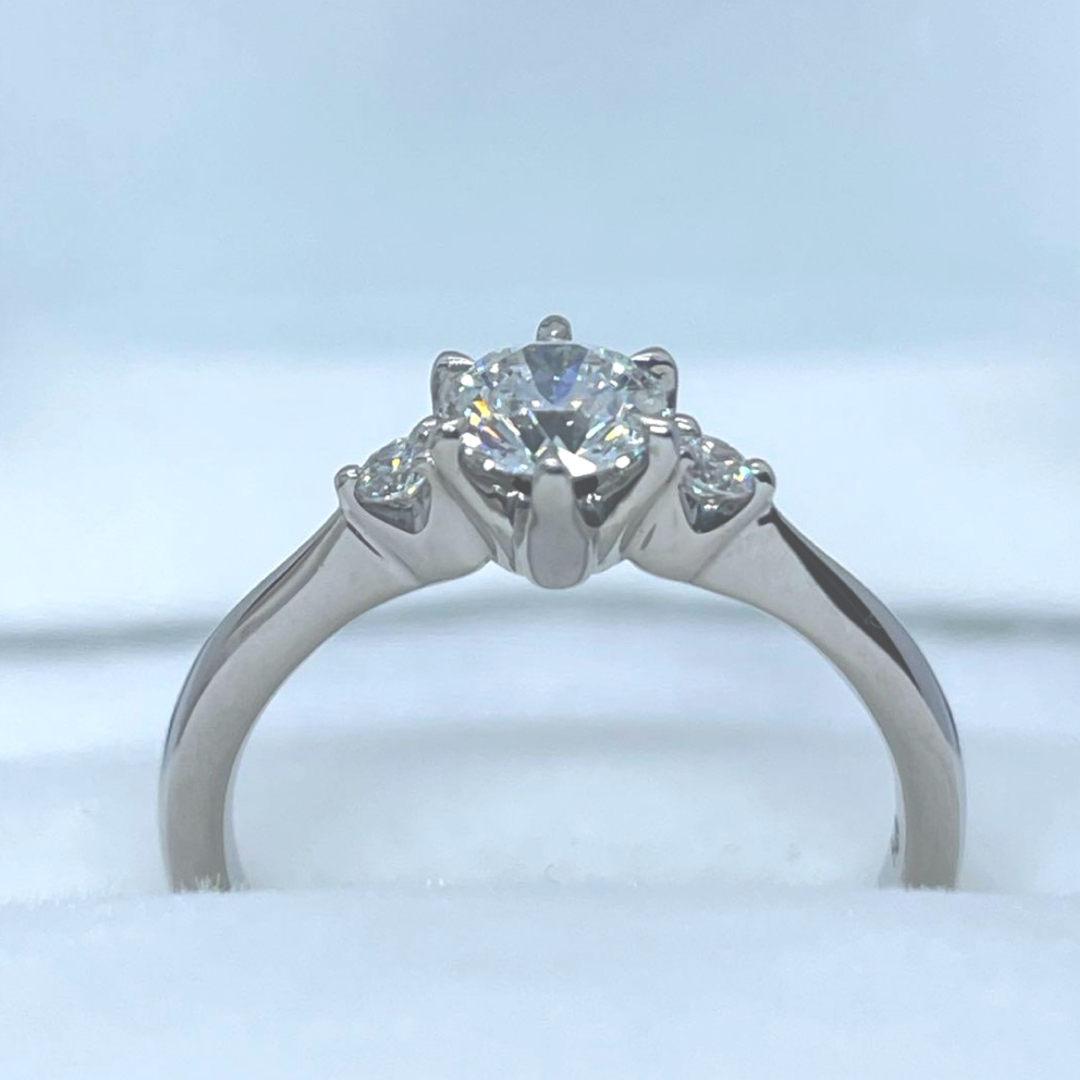 4℃(ヨンドシー)のpt950 ダイヤモンド　リング レディースのアクセサリー(リング(指輪))の商品写真