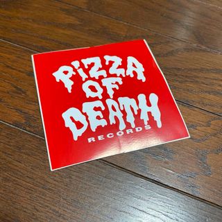 【新品】pizza of death ステッカー　ピザオブデス　ハイスタ(ミュージシャン)