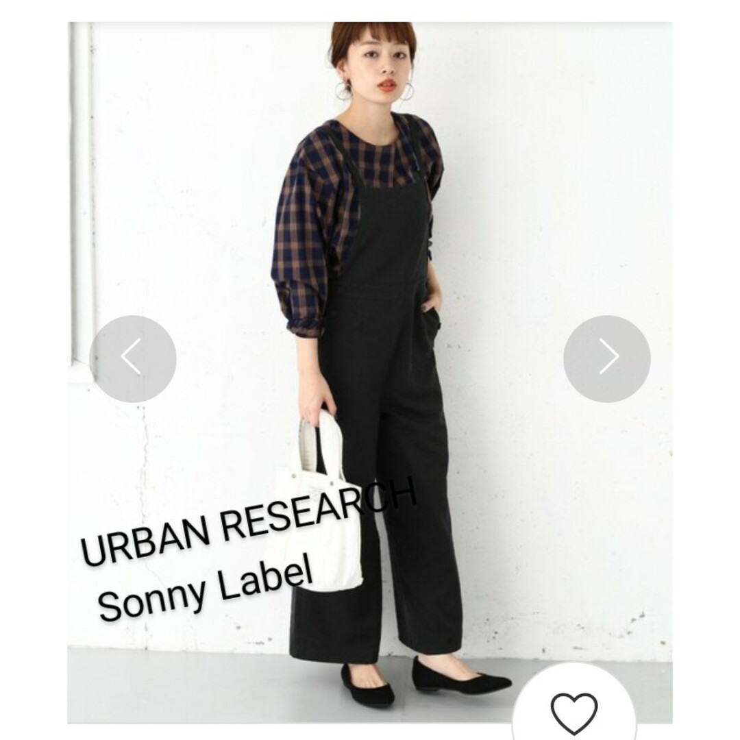 URBAN RESEARCH SONNY LABEL(アーバンリサーチサニーレーベル)のサニーレーベル Sonny Label 起毛ワイドサロペット レディースのパンツ(サロペット/オーバーオール)の商品写真