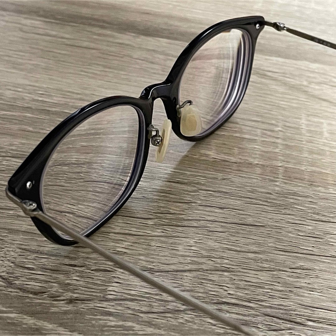 KANEKO OPTICAL(カネコガンキョウ)の金子眼鏡 kv-40 BK vintage ブラック チタン メンズのファッション小物(サングラス/メガネ)の商品写真