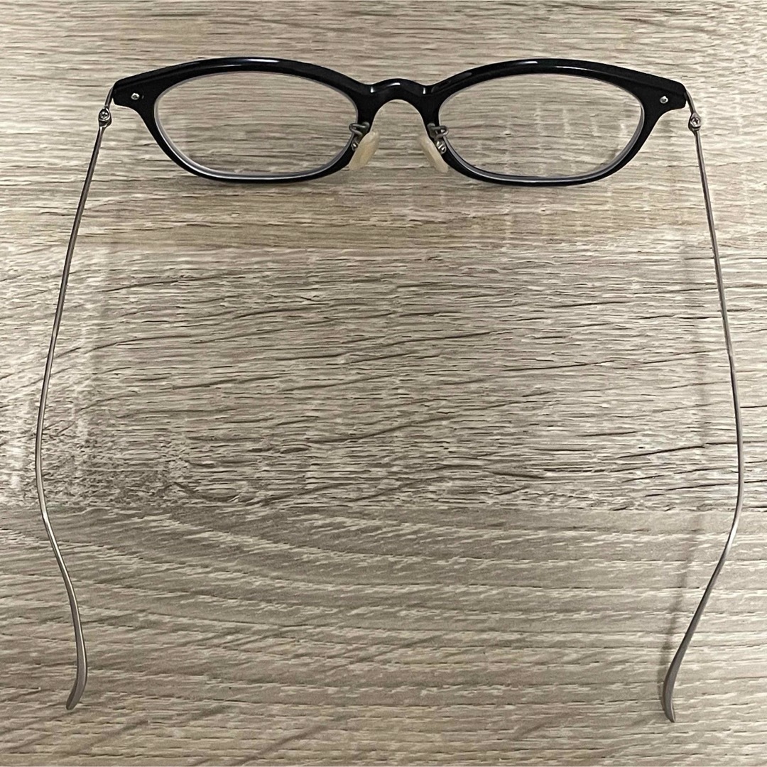 KANEKO OPTICAL(カネコガンキョウ)の金子眼鏡 kv-40 BK vintage ブラック チタン メンズのファッション小物(サングラス/メガネ)の商品写真