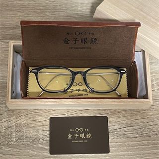 カネコガンキョウ(KANEKO OPTICAL)の金子眼鏡 kv-40 BK vintage ブラック チタン(サングラス/メガネ)