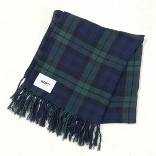 W)taps - WTAPS ダブルタップス WRAP SCARF ストール ブラックウォッチ