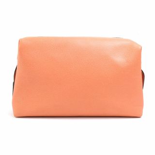 セリーヌ(celine)のセリーヌ CELINE ポーチ レザー ライトオレンジ レディース 送料無料【中古】 e58077a(ポーチ)