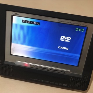 カシオ(CASIO)のCASIO/カシオ DVDプレーヤー (ポータブルプレーヤー)