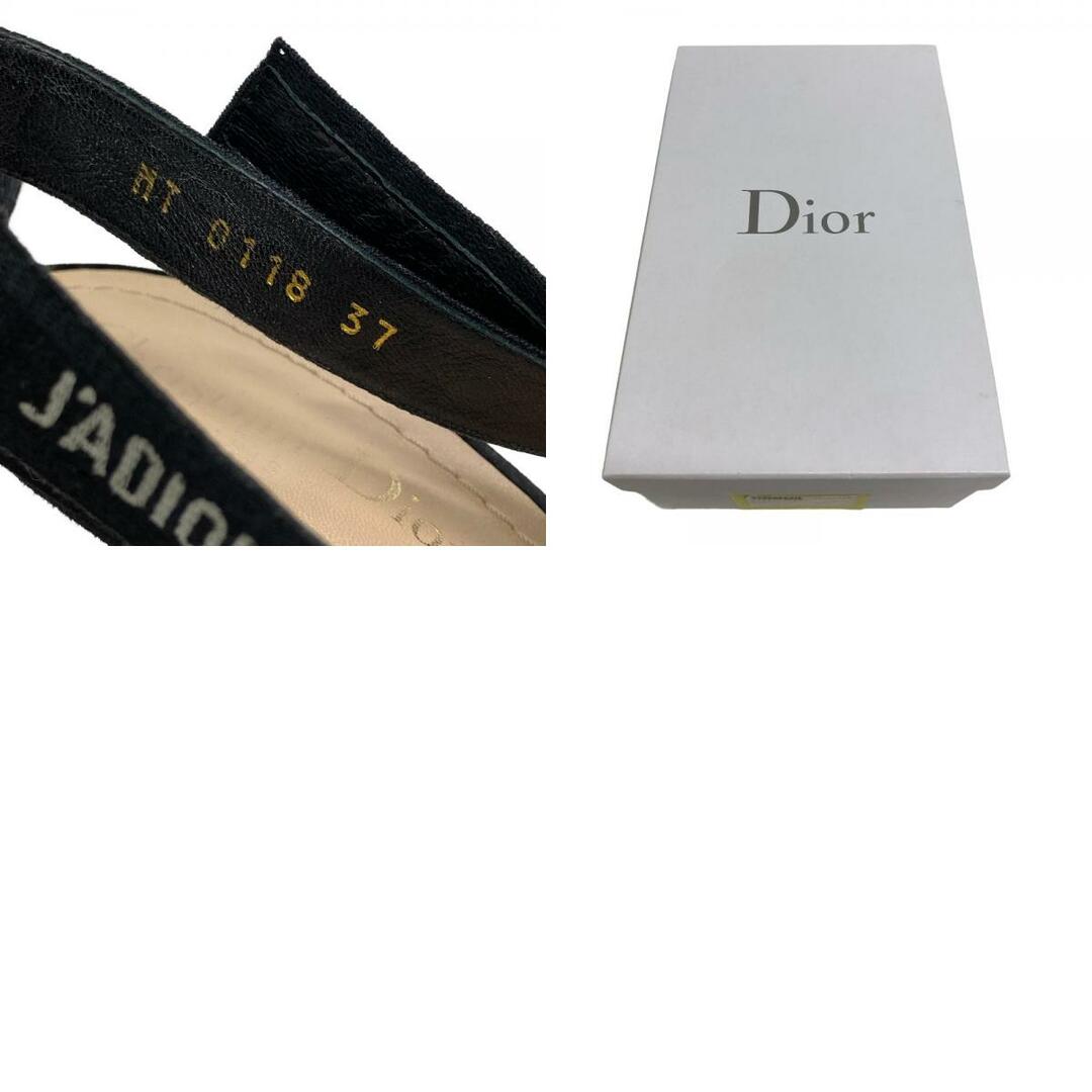 Christian Dior(クリスチャンディオール)のクリスチャンディオール Christian Dior パンプス
 ストラップ ヒール スリングバック JADIOR  ブラック レディースの靴/シューズ(ハイヒール/パンプス)の商品写真