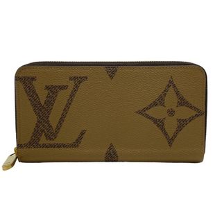 ルイヴィトン(LOUIS VUITTON)のルイヴィトン LOUIS VUITTON 長財布
 ジャイアントモノグラムリバース ジッピーウォレット M69353  ブラウン(財布)