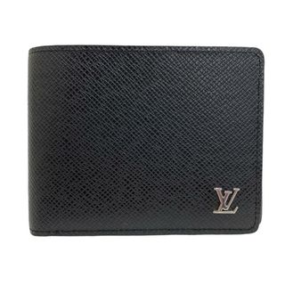 ルイヴィトン(LOUIS VUITTON)のルイヴィトン LOUIS VUITTON 札入れ
 タイガ ポルトフォイユマルコ M30865 ブラック(折り財布)