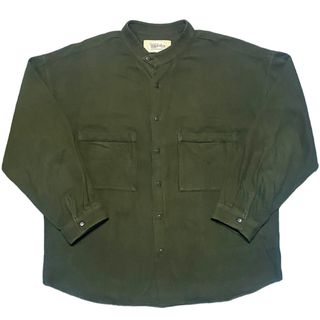 TENDERLOIN STAND FLANNEL SHT OLIVE Mサイズ