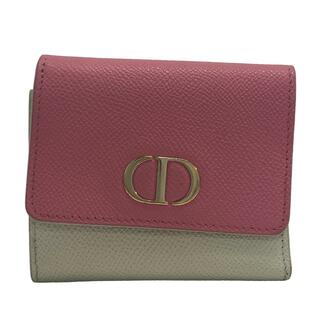 ディオール(Dior)のディオール Dior 三つ折り財布
 モンテーニュ ピンク(財布)