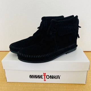 ミネトンカ(Minnetonka)のMINNETONKA ミネトンカ バックジッパーブーツ US6(ブーツ)