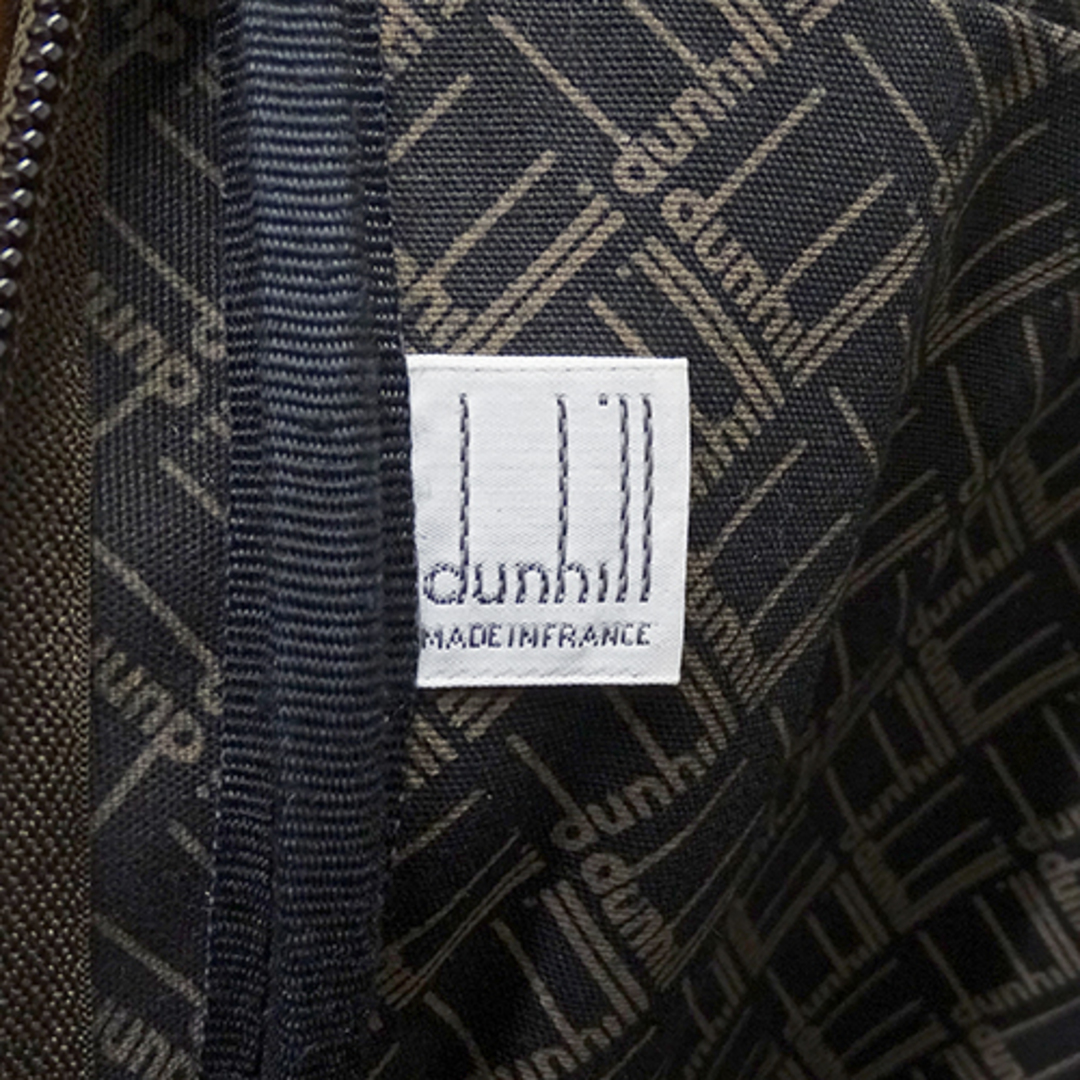 Dunhill(ダンヒル)のダンヒル Dunhill バッグ メンズ ブランド ビジネスバッグ ブリーフケース グレー ブラウン A4 大容量 通勤 おしゃれ 大人 【中古】 メンズのバッグ(ビジネスバッグ)の商品写真