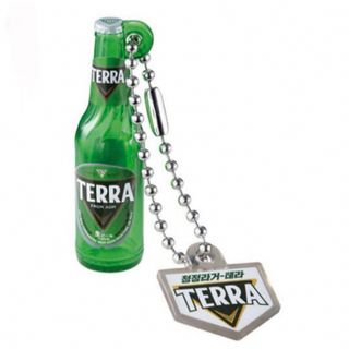 JINRO チャミスルミニチュアチャーム2 TERRAビール　ガチャ　新品未開封(その他)