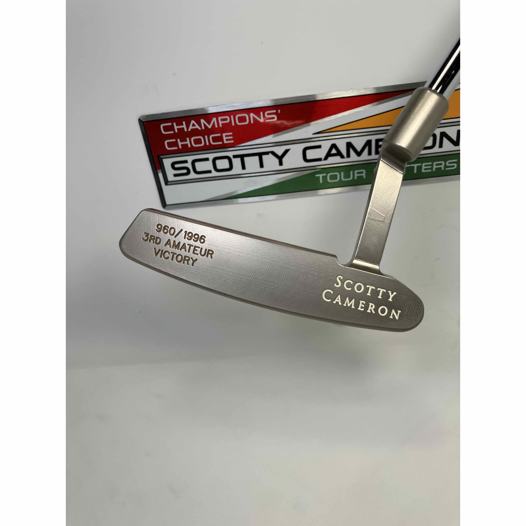 Scotty Cameron(スコッティキャメロン)のタイガーウッズ　全米アマ3連勝記念　スコッティキャメロン　ニューポート スポーツ/アウトドアのゴルフ(クラブ)の商品写真