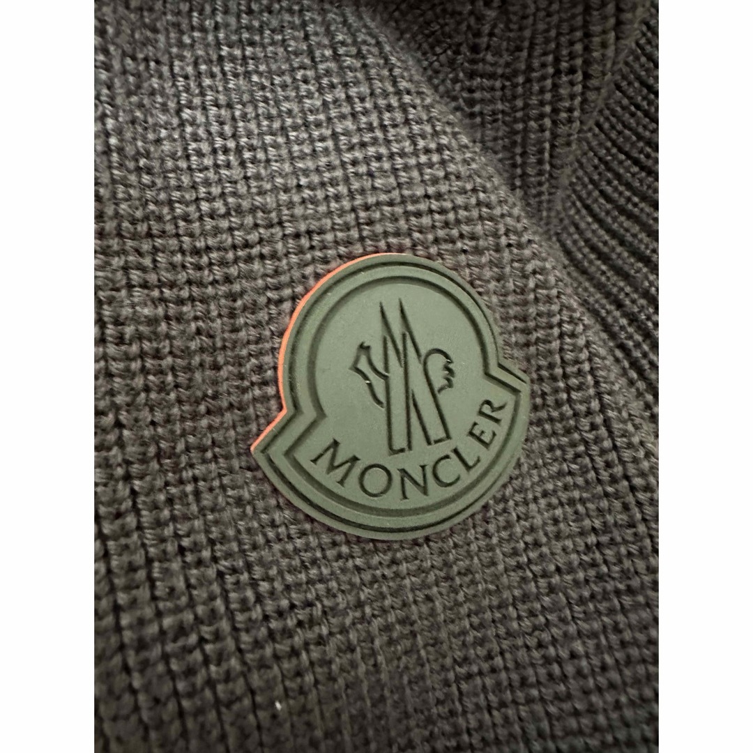 MONCLER(モンクレール)のモンクレール 激カワ 極美品 キッズ　ニット　ダウン キッズ/ベビー/マタニティのキッズ服男の子用(90cm~)(ジャケット/上着)の商品写真