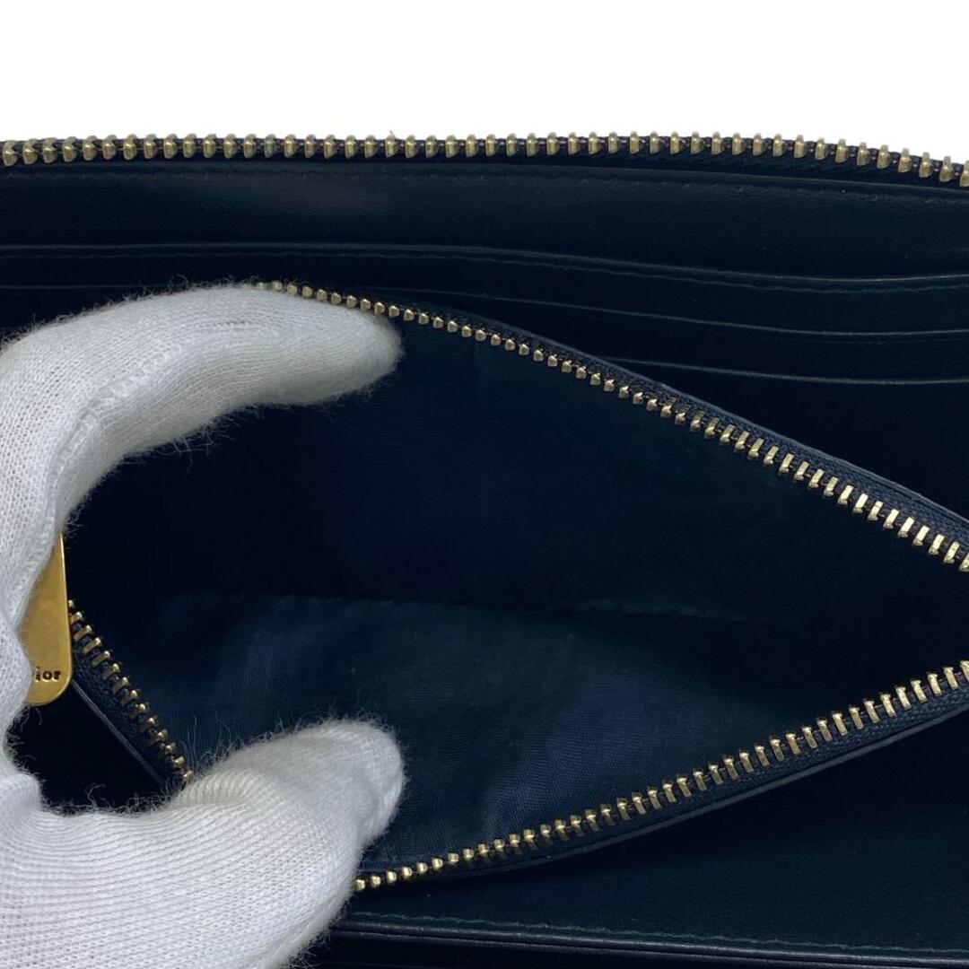 Christian Dior(クリスチャンディオール)のクリスチャンディオール Christian Dior 長財布
 オブリークジャガード S5533CTZQ ブルー レディースのファッション小物(財布)の商品写真
