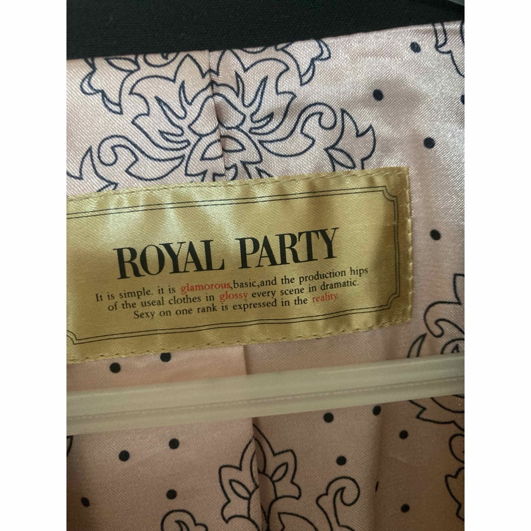 ROYAL PARTY(ロイヤルパーティー)のROYAL PARTY ジャケット レディースのジャケット/アウター(テーラードジャケット)の商品写真