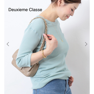 DEUXIEME CLASSE - 【美品】 Deuxieme Classe Cropped Stripe Tシャツ