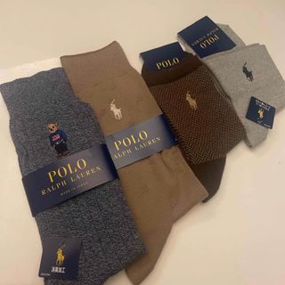 ポロラルフローレン(POLO RALPH LAUREN)の4足　レディース&メンズ(ソックス)