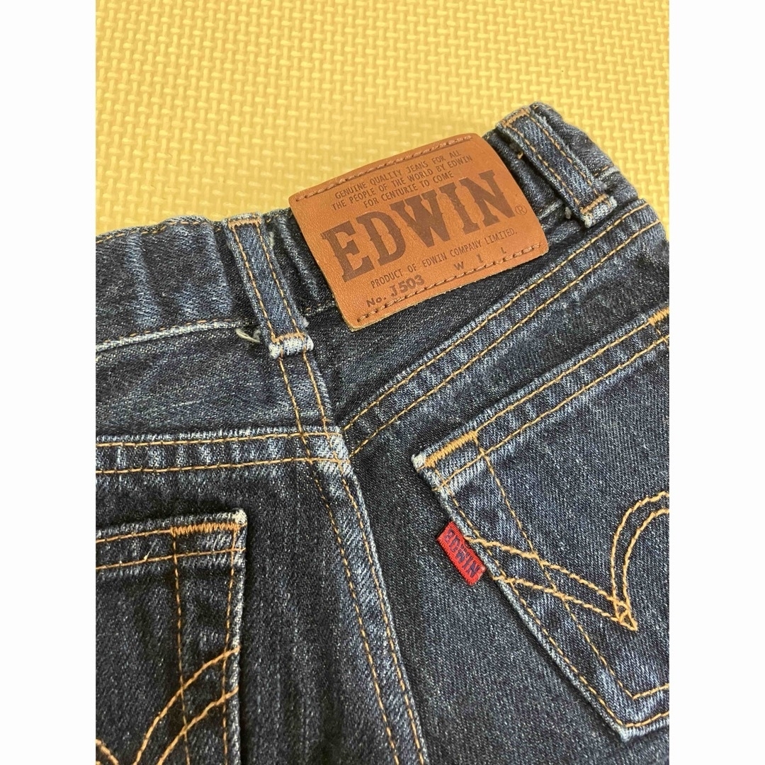 EDWIN(エドウィン)のベビーデニム　80㎝ キッズ/ベビー/マタニティのベビー服(~85cm)(パンツ)の商品写真