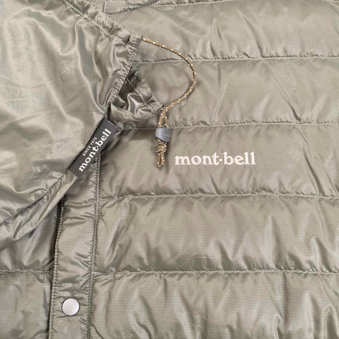 mont bell(モンベル)のモンベル スペリオダウン インナーダウン M カーキ mont-bell メンズのジャケット/アウター(ダウンジャケット)の商品写真