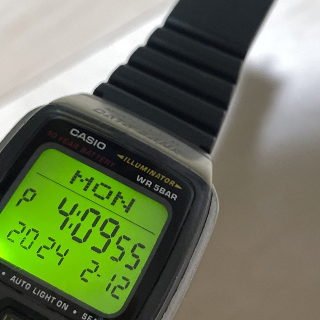 CASIO(カシオ)のCASIO DATA BANK MULTI LINGUAL 腕時計 メンズの時計(腕時計(デジタル))の商品写真