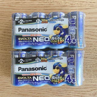 パナソニック(Panasonic)のPanasonic EVOLTA NEO 乾電池　単ニ8本セット(未使用)(その他)