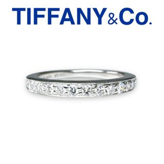 ティファニー(Tiffany & Co.)のティファニー リング セッティング ウェディング バンド Pt950 ダイヤ(リング(指輪))