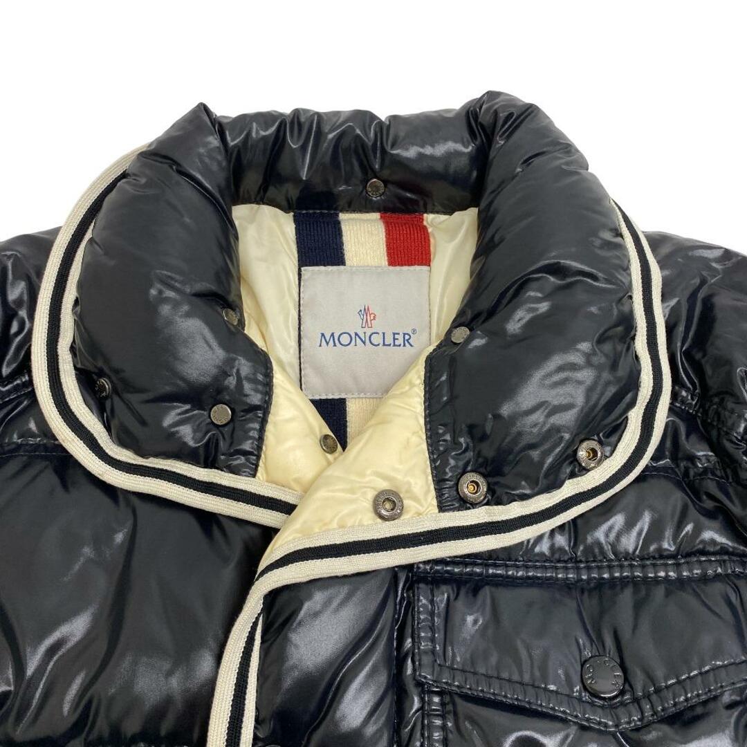 MONCLER(モンクレール)のモンクレール MONCLER ダウンジャケット
 ロゴ BRANSON 41355 ブラック メンズのジャケット/アウター(ダウンジャケット)の商品写真