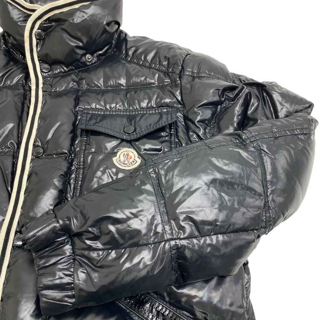 MONCLER(モンクレール)のモンクレール MONCLER ダウンジャケット
 ロゴ BRANSON 41355 ブラック メンズのジャケット/アウター(ダウンジャケット)の商品写真