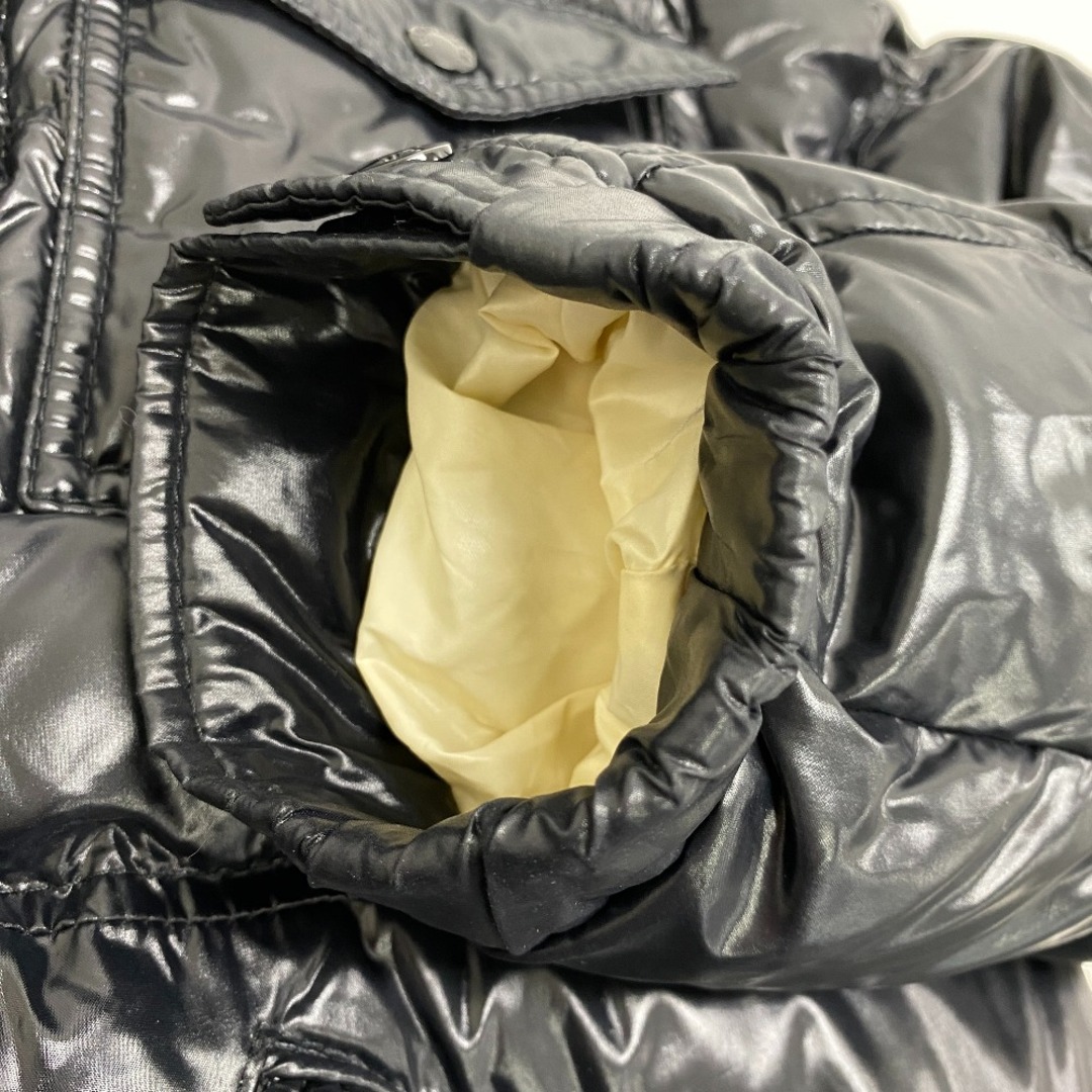 MONCLER(モンクレール)のモンクレール MONCLER ダウンジャケット
 ロゴ BRANSON 41355 ブラック メンズのジャケット/アウター(ダウンジャケット)の商品写真
