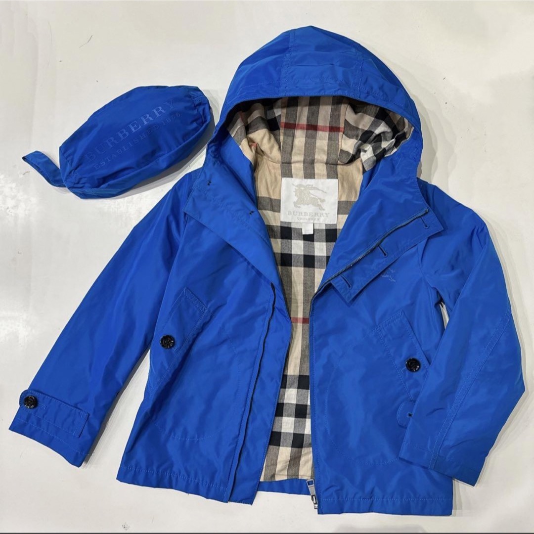 BURBERRY(バーバリー)のバーバリーチルドレン ジャケット パーカー アウター キッズ/ベビー/マタニティのキッズ服男の子用(90cm~)(ジャケット/上着)の商品写真