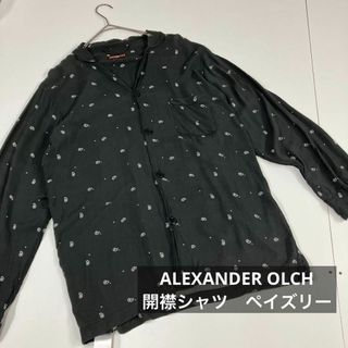 アレクサンダーオルチ(ALEXANDER OLCH)のALEXANDER OLCH アレクサンダーオルチ　シャツ　総柄　ペイズリー(カーディガン)