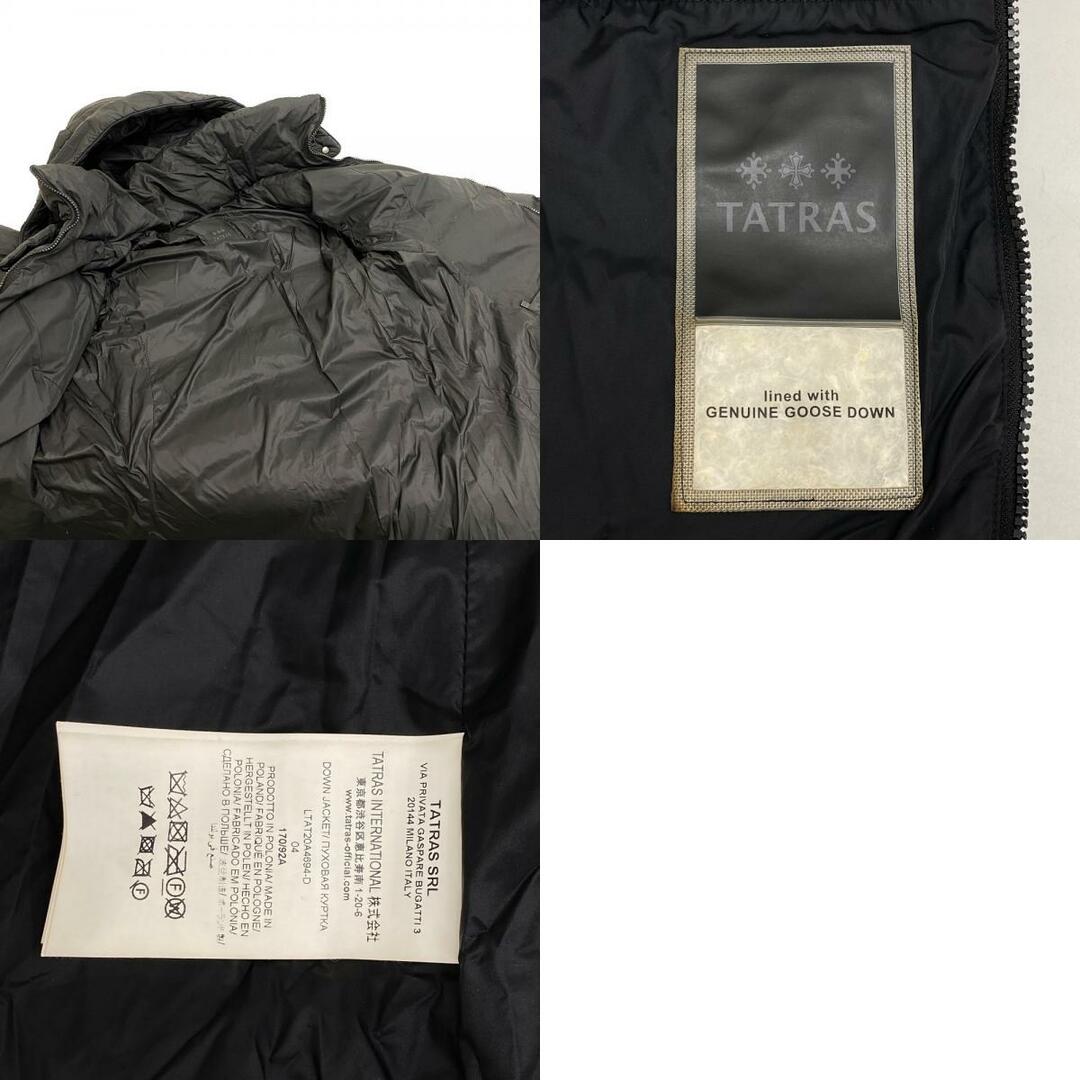 TATRAS(タトラス)のタトラス TATRAS ダウンジャケット
 LTAT20A4694-D POLITEMA ダウンコート 04 ブラック レディースのジャケット/アウター(ダウンジャケット)の商品写真