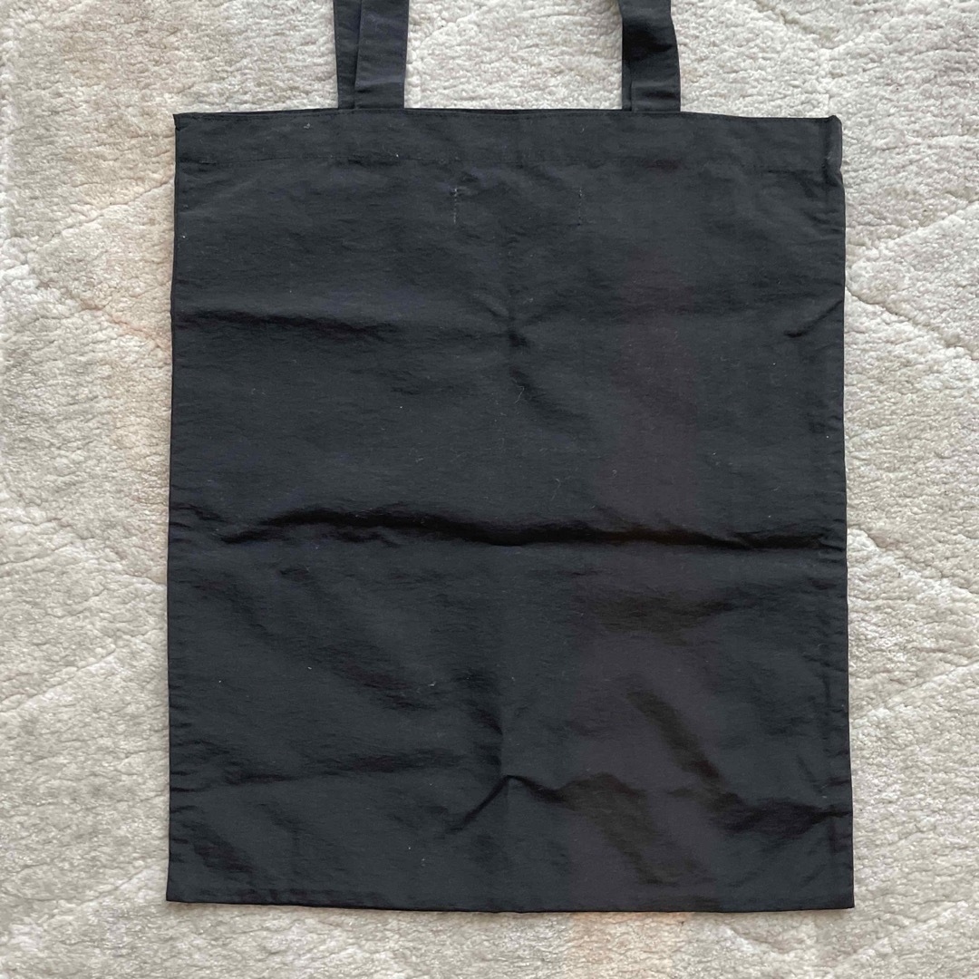 ネコ　トートバッグ　黒 レディースのバッグ(トートバッグ)の商品写真