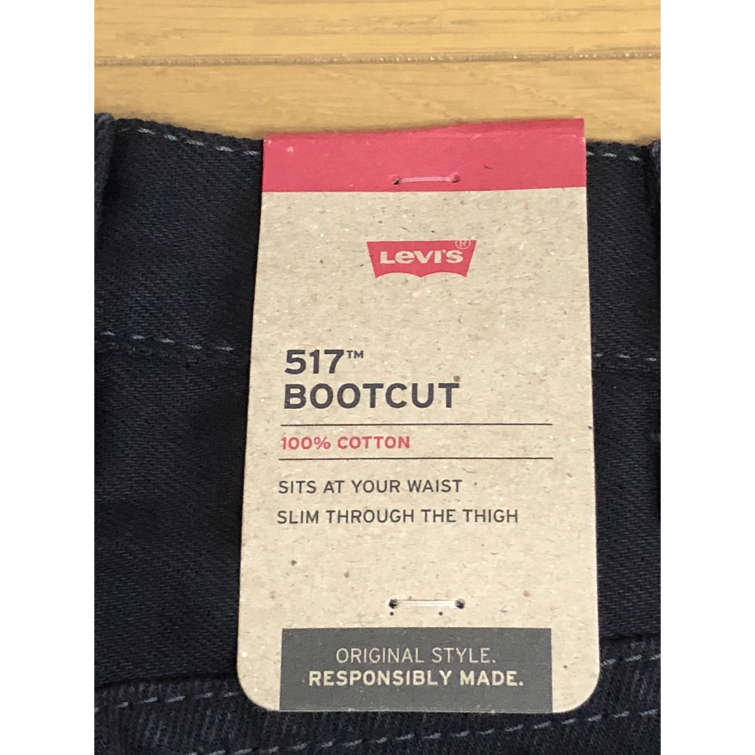 Levi's(リーバイス)のLevi's 517 BOOTCUT BLACK メンズのパンツ(デニム/ジーンズ)の商品写真