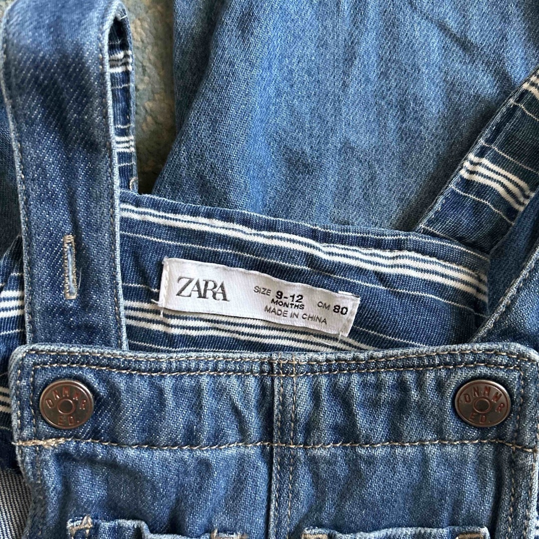 ZARA KIDS(ザラキッズ)のZARAベビー　オーバーオール キッズ/ベビー/マタニティのキッズ服男の子用(90cm~)(その他)の商品写真